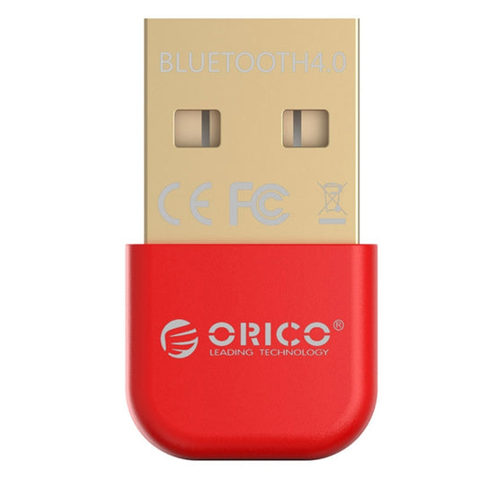 ORICO BTA-403 3Mbps Transfer Speed USB Bluetooth 4.0 Adapter(Red) - Bluetooth Dongle by ORICO | Online Shopping South Africa | PMC Jewellery