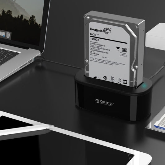 ORICO 6218US3 USB 3.0 Type-B to SATA External Storage Hard Drive Dock for 2.5 inch / 3.5 inch SATA HDD / SSD - HDD Enclosure by ORICO | Online Shopping South Africa | PMC Jewellery | Buy Now Pay Later Mobicred