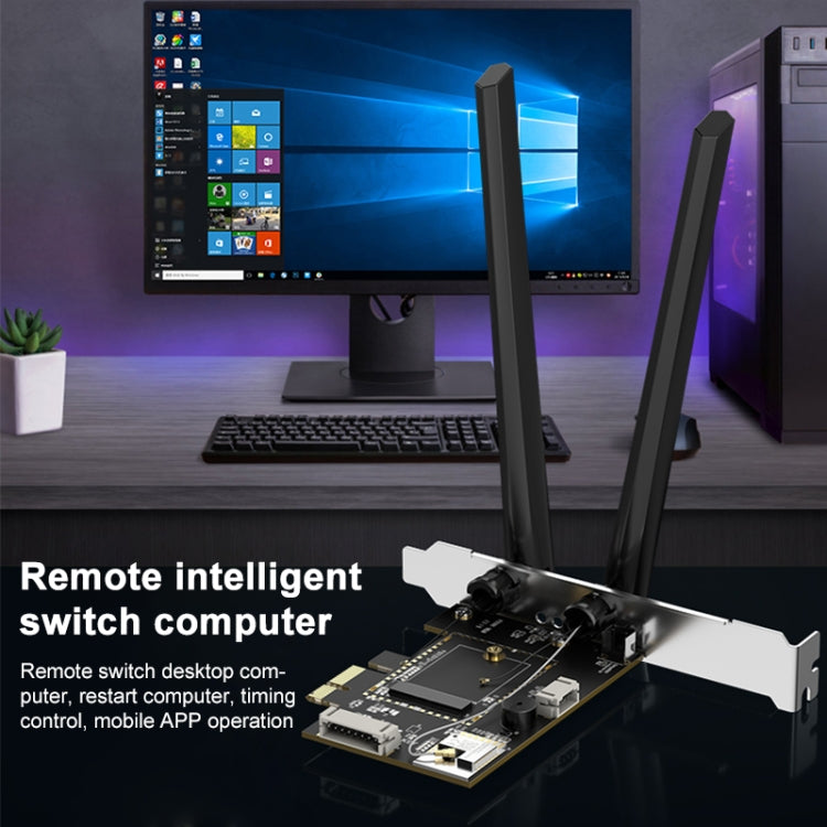 EDUP EP-9713 Remote Control Computer Switch Machine Network Card Bare Board - free shipping - PMC Jewellery - Order now!