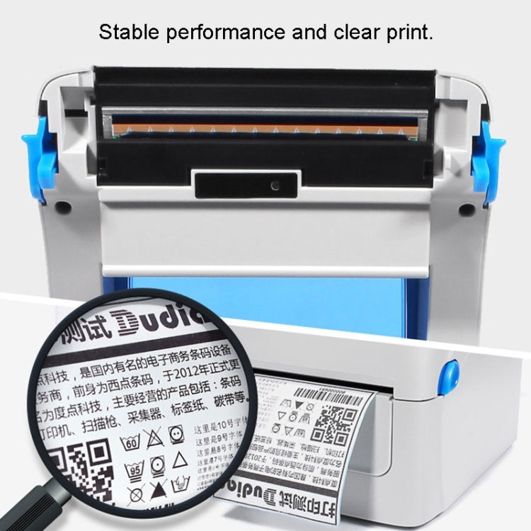 GPRINTER GP1324D Bluetooth USB Port Thermal Automatic Calibration Barcode Printer, Max Supported Thermal Paper Size: 104 x 2286mm - Printer by Gainscha | Online Shopping South Africa | PMC Jewellery | Buy Now Pay Later Mobicred