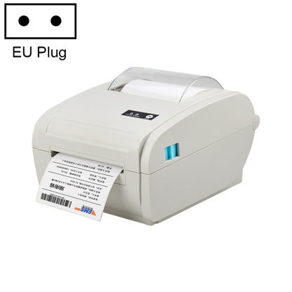 POS-9210 110mm USB +  Bluetooth POS Receipt Thermal Printer Express Delivery Barcode Label Printer, EU Plug(White) - Printer by PMC Jewellery | Online Shopping South Africa | PMC Jewellery | Buy Now Pay Later Mobicred