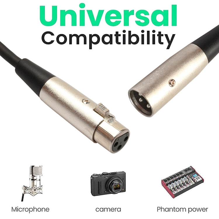 20m 3-Pin XLR Male to XLR Female MIC Shielded Cable Microphone Audio Cord - Microphone Audio Cable & Connector by PMC Jewellery | Online Shopping South Africa | PMC Jewellery | Buy Now Pay Later Mobicred