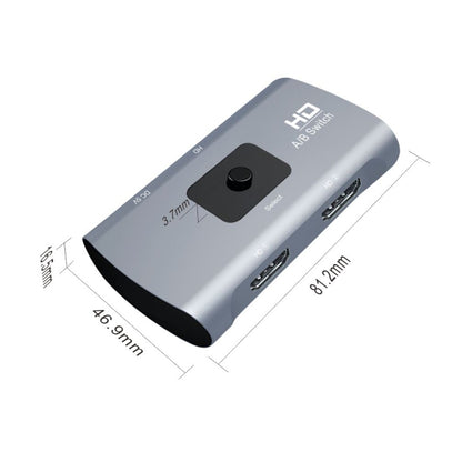 Z56 HD Female x 2 to USB-C / Type-C + HD Female Two Way HD Switcher - Switch by PMC Jewellery | Online Shopping South Africa | PMC Jewellery | Buy Now Pay Later Mobicred