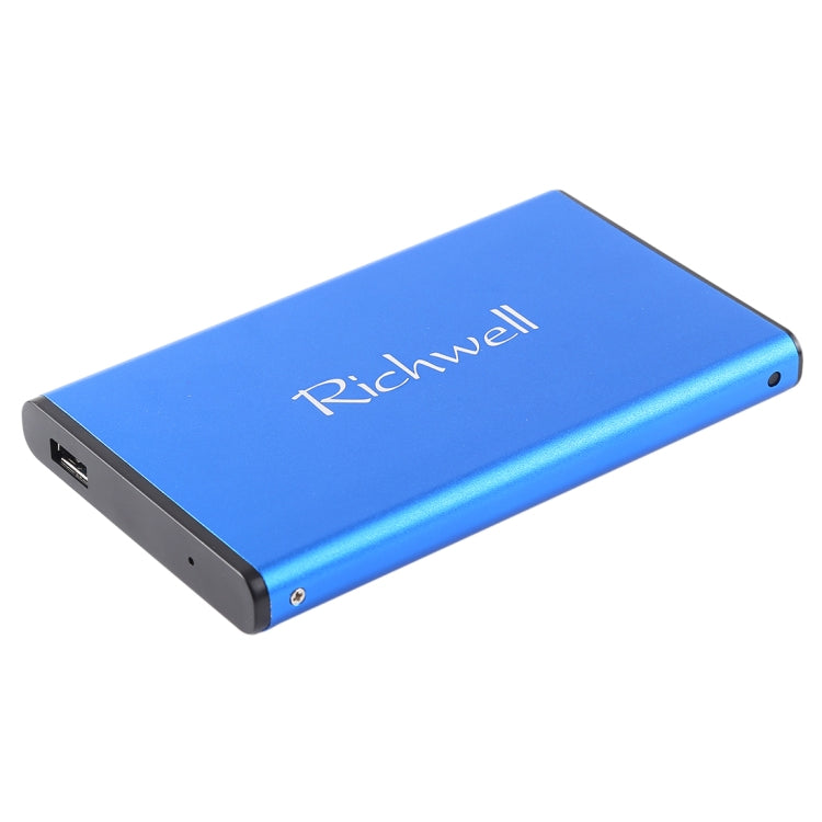 Richwell SATA R2-SATA-2TB 2TB 2.5 inch USB3.0 Super Speed Interface Mobile Hard Disk Drive(Blue) - External Hard Drives by Richwell | Online Shopping South Africa | PMC Jewellery | Buy Now Pay Later Mobicred