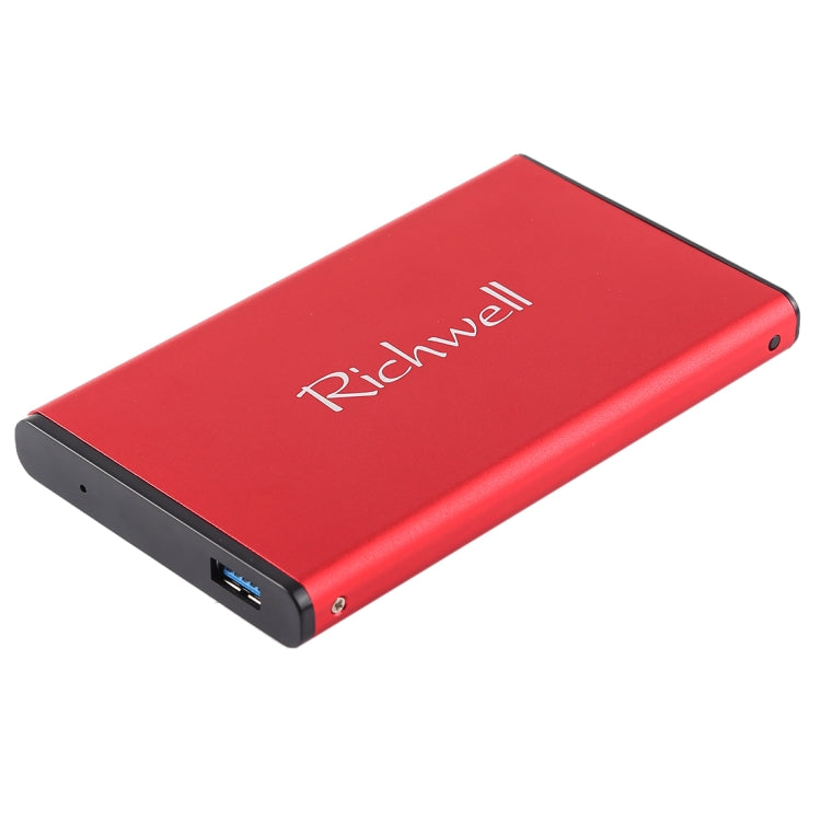 Richwell SATA R2-SATA-2TB 2TB 2.5 inch USB3.0 Super Speed Interface Mobile Hard Disk Drive(Red) - External Hard Drives by Richwell | Online Shopping South Africa | PMC Jewellery | Buy Now Pay Later Mobicred