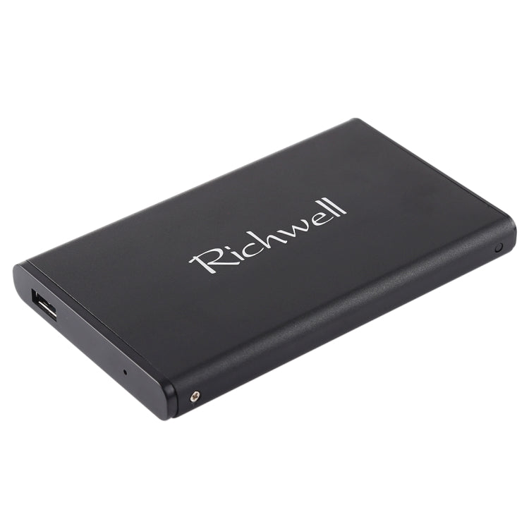 Richwell SATA R2-SATA-250GB 250GB 2.5 inch USB3.0 Super Speed Interface Mobile Hard Disk Drive(Black) - External Hard Drives by Richwell | Online Shopping South Africa | PMC Jewellery | Buy Now Pay Later Mobicred