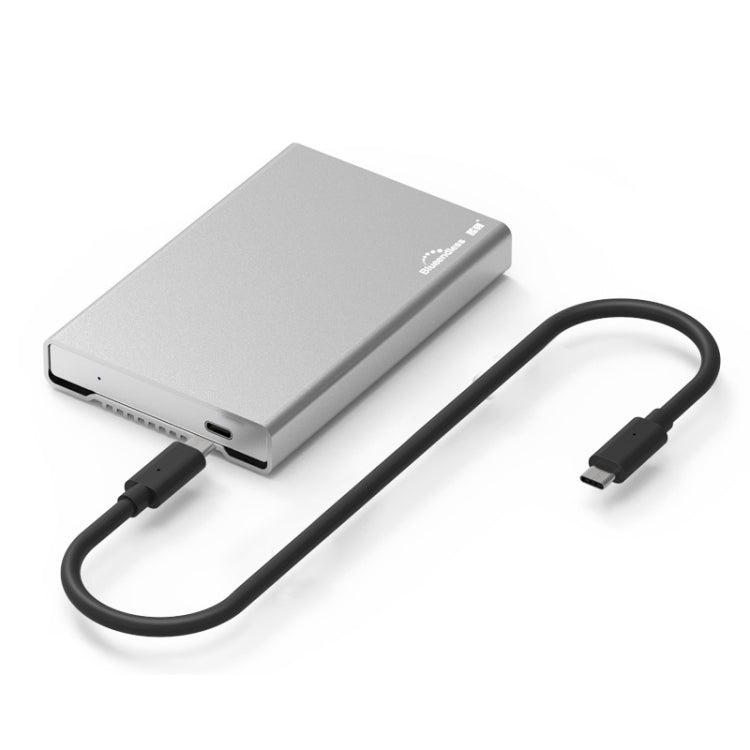 Blueendless U23Q SATA 2.5 inch Micro B Interface HDD Enclosure with USB-C / Type-C to USB-C / Type-C Cable, Support Thickness: 1cm or less - HDD Enclosure by PMC Jewellery | Online Shopping South Africa | PMC Jewellery | Buy Now Pay Later Mobicred