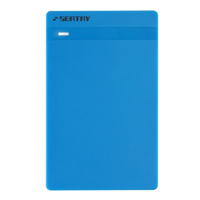 SEATAY HD213 Tool Free Screwless SATA 2.5 inch USB 3.0 Interface HDD Enclosure, The Maximum Support Capacity: 2TB(Blue) - HDD Enclosure by PMC Jewellery | Online Shopping South Africa | PMC Jewellery | Buy Now Pay Later Mobicred