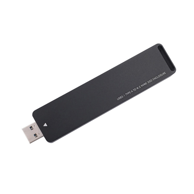 MSA7780 M.2 NVME PCI-E SSD to USB 3.1 Type-A Plug-in HDD Enclosure - HDD Enclosure by PMC Jewellery | Online Shopping South Africa | PMC Jewellery | Buy Now Pay Later Mobicred