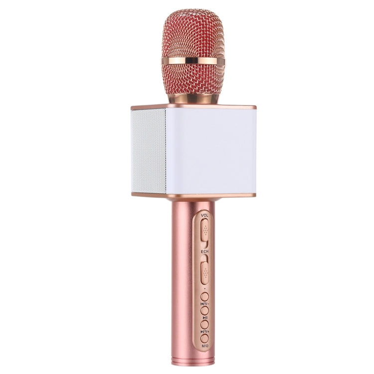 SDRD SD-08 Double Speakers High Sound Quality Handheld KTV Karaoke Recording Bluetooth Wireless Condenser Microphone(Rose Gold) - Microphone by PMC Jewellery | Online Shopping South Africa | PMC Jewellery | Buy Now Pay Later Mobicred