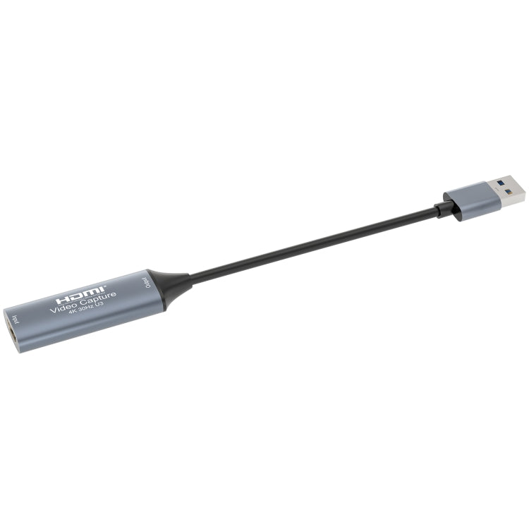 4K 30Hz HDMI to USB3.0 HD Video Capture Card with Cable - Video Capture Solutions by PMC Jewellery | Online Shopping South Africa | PMC Jewellery | Buy Now Pay Later Mobicred