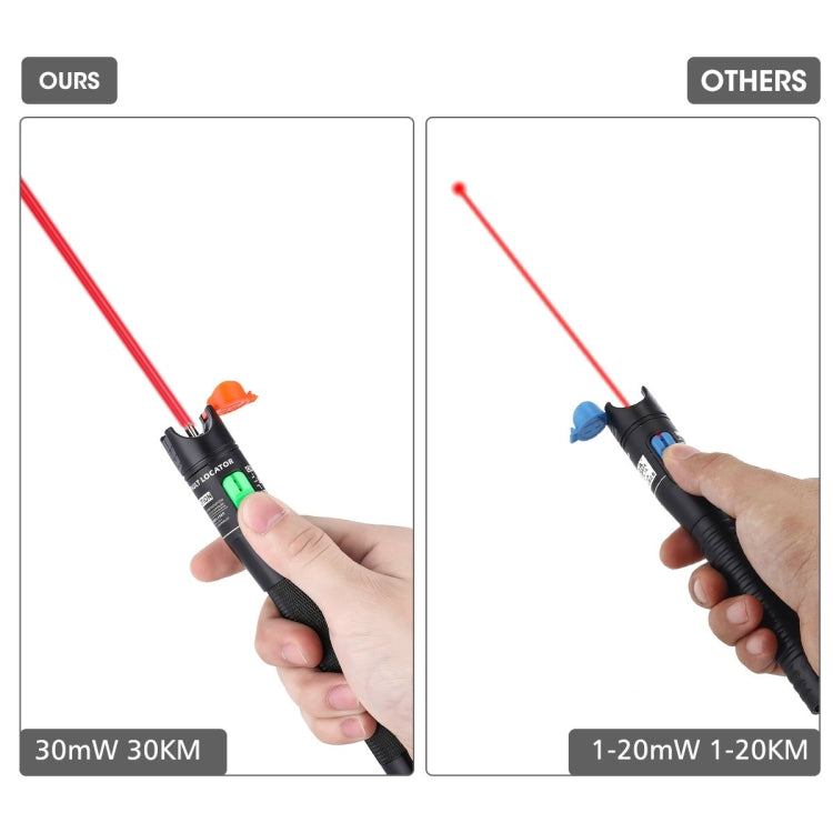 HT-30 30mW Visual Fault Locator Detector Tester Optical Laser Red Light Test Pen - Fiber Receiver by PMC Jewellery | Online Shopping South Africa | PMC Jewellery | Buy Now Pay Later Mobicred