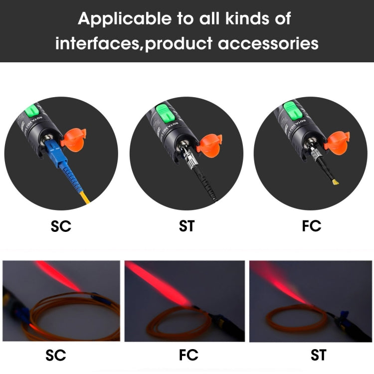 HT-30 30mW Visual Fault Locator Detector Tester Optical Laser Red Light Test Pen - Fiber Receiver by PMC Jewellery | Online Shopping South Africa | PMC Jewellery | Buy Now Pay Later Mobicred