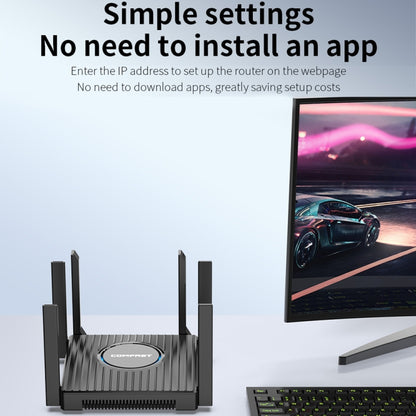 COMFAST CF-WR635AX 3000Mbps WiFi6 Dual Band Gigabit Wireless Router - Wireless Routers by COMFAST | Online Shopping South Africa | PMC Jewellery | Buy Now Pay Later Mobicred