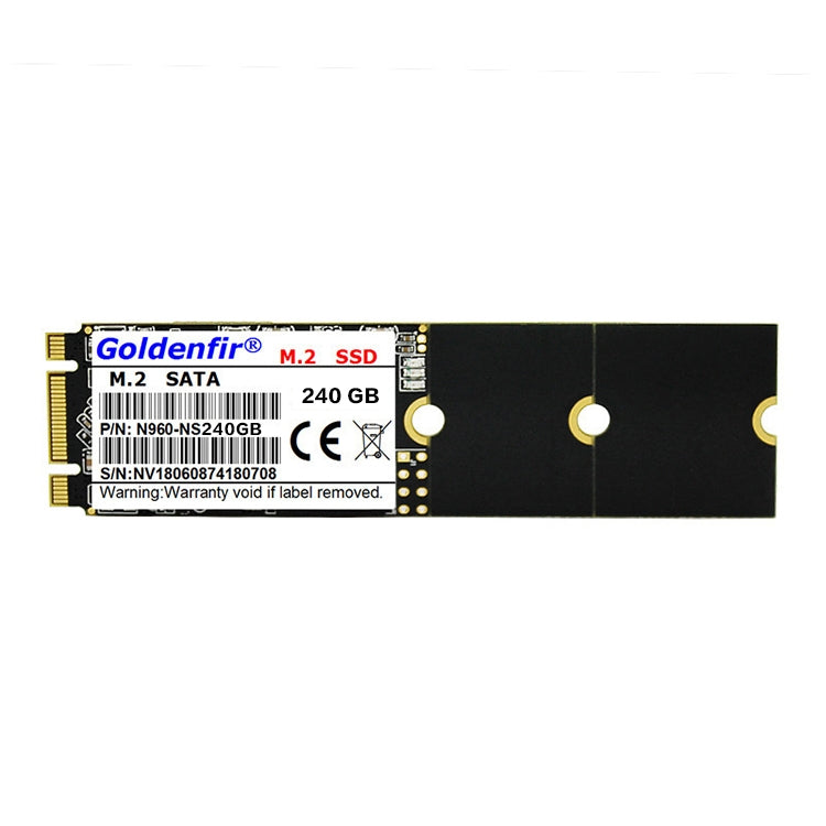 Goldenfir 1.8 inch NGFF Solid State Drive, Flash Architecture: TLC, Capacity: 240GB - External Solid State Drives by Goldenfir | Online Shopping South Africa | PMC Jewellery | Buy Now Pay Later Mobicred