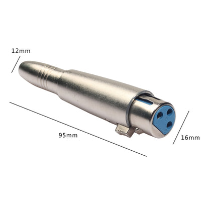 10 PCS LZ1163-1 6.35mm XRL Female to Female Audio Adapter - Microphone Audio Cable & Connector by PMC Jewellery | Online Shopping South Africa | PMC Jewellery | Buy Now Pay Later Mobicred