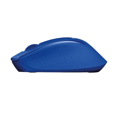 Logitech M330 Wireless Optical Mute Mouse with Micro USB Receiver (Blue) - Wireless Mice by Logitech | Online Shopping South Africa | PMC Jewellery | Buy Now Pay Later Mobicred