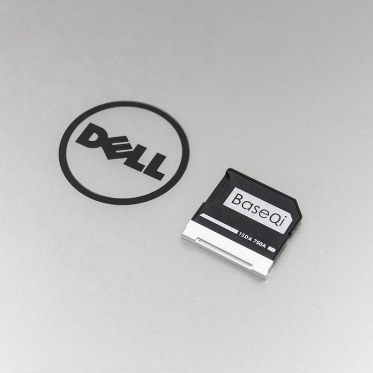 BASEQI Hidden Aluminum Alloy High Speed SD Card Case for Dell Precision M5510 Laptop - Card Case by PMC Jewellery | Online Shopping South Africa | PMC Jewellery | Buy Now Pay Later Mobicred