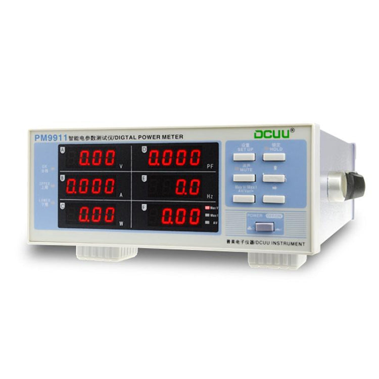 DCUU PM9911 Intelligent Electrical Parameters Measuring Instrument(EU Plug) - Current & Voltage Tester by PMC TechLife | Online Shopping South Africa | PMC TechLife | Buy Now Pay Later Mobicred