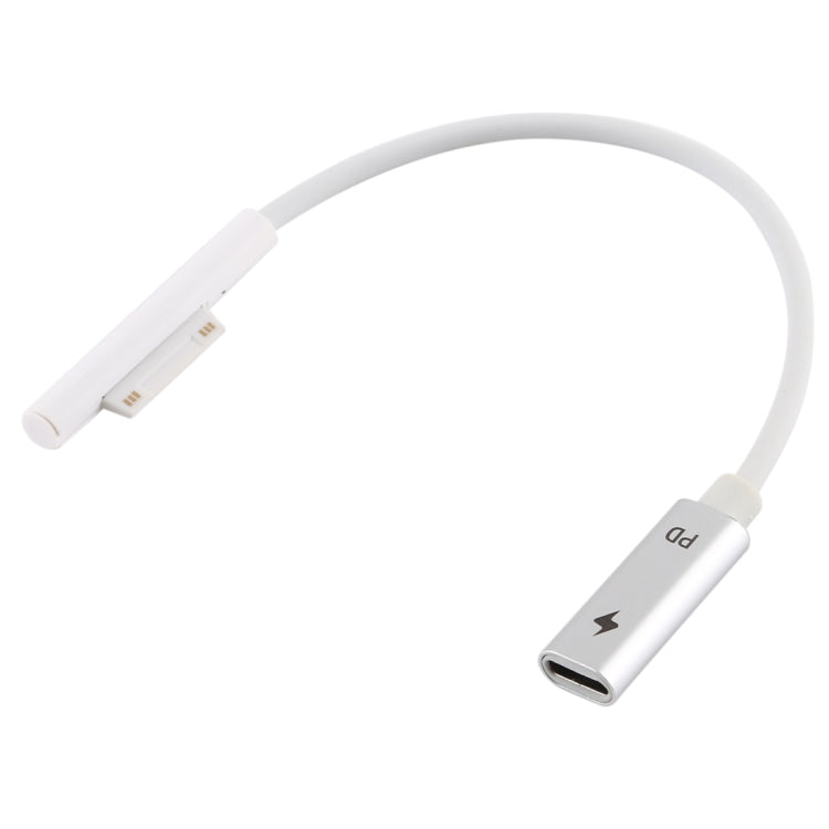 Pro 9 / 8 / 7 / 6 / 5 / 4 / 3 to USB-C / Type-C Female Interfaces Power Adapter Charger Cable(White) - free shipping - PMC TechLife - Order now!