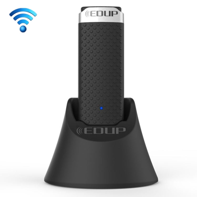 EDUP EP-AC1609 1200Mbps High Speed USB 3.0 WiFi Adapter Receiver Ethernet Adapter with 1m Extend Cable & Base - USB Network Adapter by EDUP | Online Shopping South Africa | PMC Jewellery | Buy Now Pay Later Mobicred