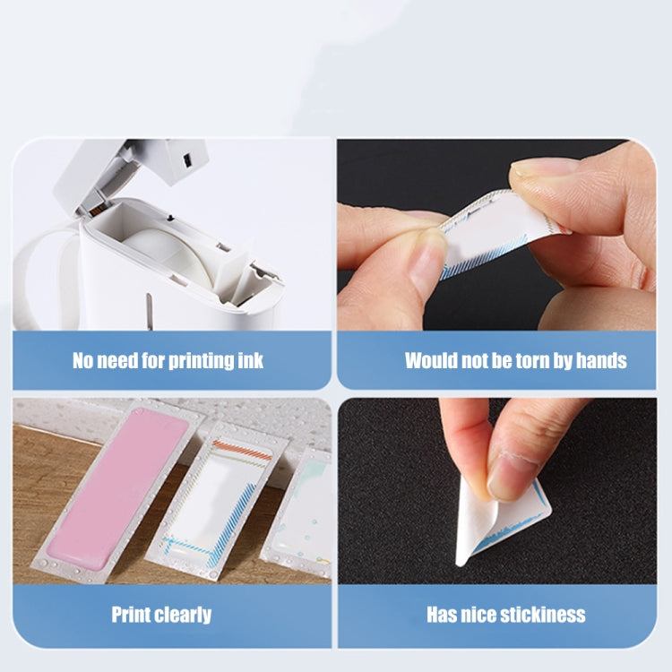 Stickers Barcode Printing Paper For JingChen D11(Blue) - Printer Accessories by PMC TechLife | Online Shopping South Africa | PMC TechLife | Buy Now Pay Later Mobicred