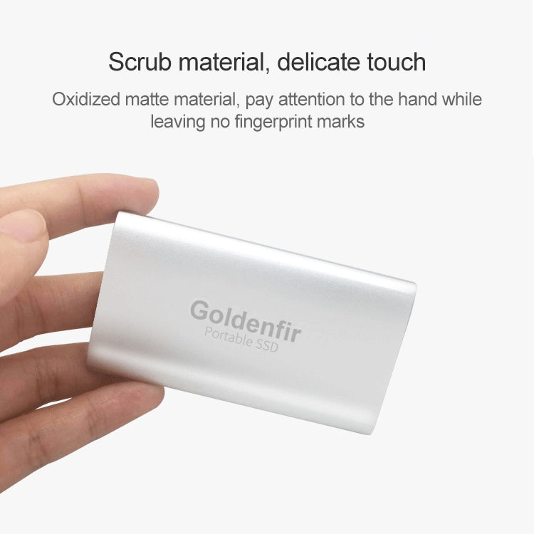 Goldenfir NGFF to Micro USB 3.0 Portable Solid State Drive, Capacity: 64GB(Silver) - External Solid State Drives by Goldenfir | Online Shopping South Africa | PMC Jewellery | Buy Now Pay Later Mobicred