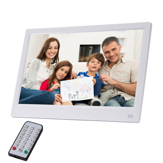 11.6 inch FHD LED Display Digital Photo Frame with Holder & Remote Control, MSTAR V56 Program, Support USB / SD Card Input (White) - 11-15 inch by PMC Jewellery | Online Shopping South Africa | PMC Jewellery | Buy Now Pay Later Mobicred