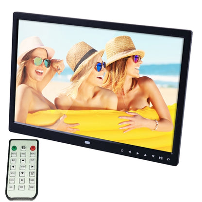 15.0 inch LED Display Digital Photo Frame with Holder / Remote Control, Allwinner, Support USB / SD Card Input / OTG(Black) - 11-15 inch by PMC Jewellery | Online Shopping South Africa | PMC Jewellery | Buy Now Pay Later Mobicred