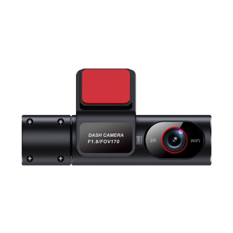 U03 2K Ultra HD Night Vision Panoramic Triple Recording WiFi Driving Recorder - Car DVRs by PMC Jewellery | Online Shopping South Africa | PMC Jewellery | Buy Now Pay Later Mobicred