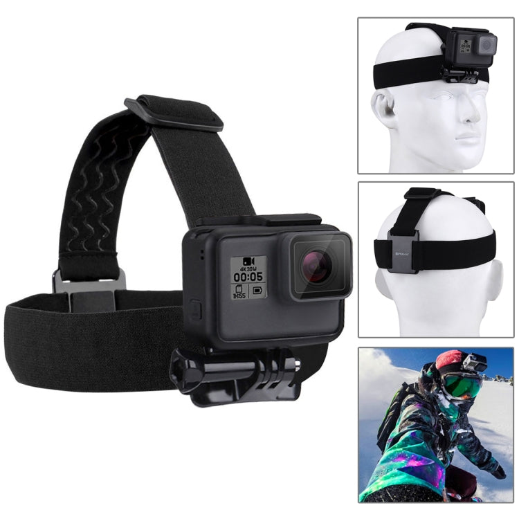 PULUZ 53 in 1 Accessories Total Ultimate Combo Kits with EVA Case (Chest Strap + Suction Cup Mount + 3-Way Pivot Arms + J-Hook Buckle + Wrist Strap + Helmet Strap + Extendable Monopod + Surface Mounts ...  for GoPro, Insta360, DJI and Other Action Cameras -  by PULUZ | Online Shopping South Africa | PMC Jewellery | Buy Now Pay Later Mobicred