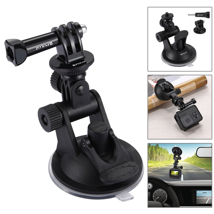 PULUZ 45 in 1 Accessories Ultimate Combo Kits (Chest Strap + Suction Cup Mount + 3-Way Pivot Arms + J-Hook Buckle + Wrist Strap + Helmet Strap + Surface Mounts + Tripod Adapter + Storage Bag + Handleb ... ce Pro, DJI Osmo Action 4 and Other Action Cameras -  by PULUZ | Online Shopping South Africa | PMC Jewellery | Buy Now Pay Later Mobicred