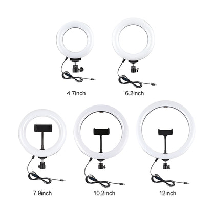 PULUZ 10.2 inch 26cm LED Ring Light  + 1.1m Tripod Mount Vlogging Video Light  Live Broadcast Kits - Ring Light by PULUZ | Online Shopping South Africa | PMC Jewellery | Buy Now Pay Later Mobicred