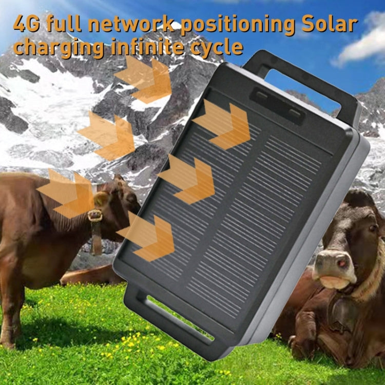 4G Asia Version Intelligent Waterproof GPS Pet Tracker Solar Energy Cattle Sheep Position Locator - Pet Tracker by PMC TechLife | Online Shopping South Africa | PMC TechLife | Buy Now Pay Later Mobicred