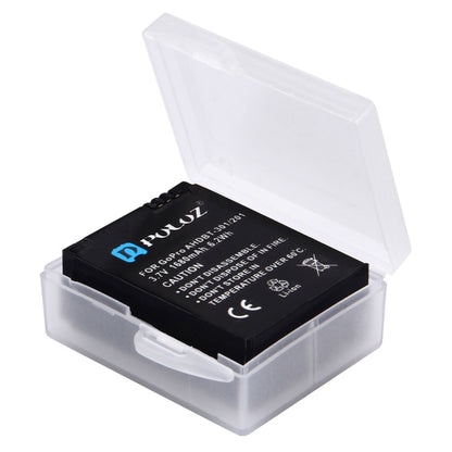 PULUZ Hard Plastic Transparent Battery Storage Box (for GoPro HERO8 Black /7 /6 /5 Battery) -  by PMC Jewellery | Online Shopping South Africa | PMC Jewellery | Buy Now Pay Later Mobicred