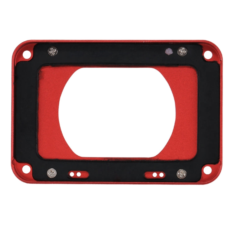 PULUZ Aluminum Alloy Front Panel + 37mm UV Filter Lens + Lens Sunshade for Sony RX0 / RX0 II, with Screws and Screwdrivers(Red) - Lens Cover by PULUZ | Online Shopping South Africa | PMC Jewellery | Buy Now Pay Later Mobicred