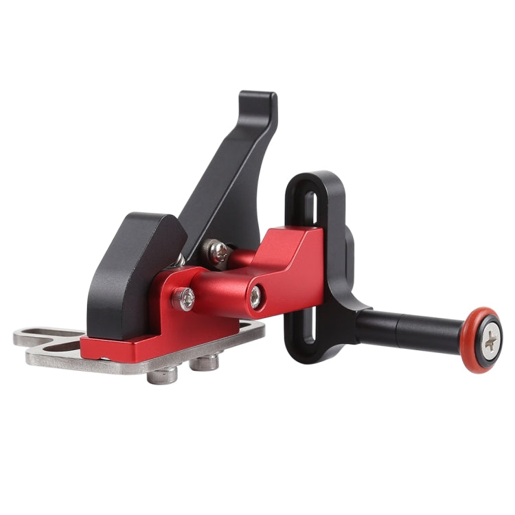 PULUZ Shutter Release Trigger Extension Adapter Lever Mount for Underwater Arm System(Black Red) - free shipping - PMC TechLife - Order now!