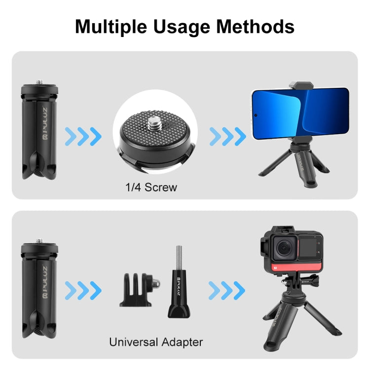 PULUZ Portable Folding Plastic Tripod for Cell Phones - Stand by PULUZ | Online Shopping South Africa | PMC Jewellery