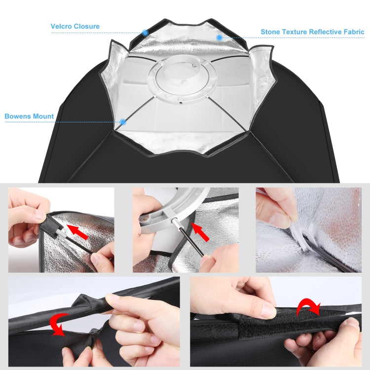 PULUZ Rectangle Speedlite Softbox Bowens Mount Diffuser - free shipping - PMC TechLife - Order now!