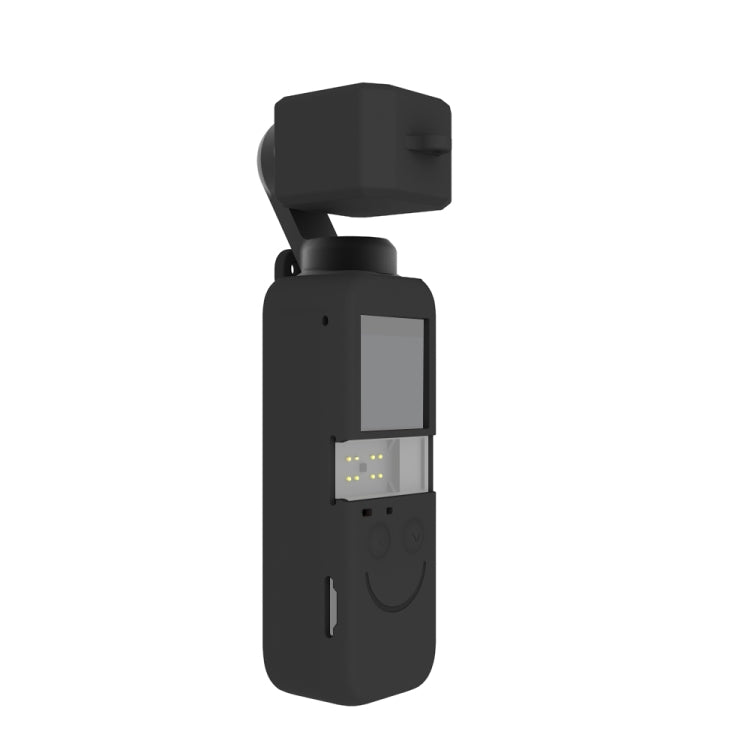 PULUZ  2 in 1 Silicone Cover Case Set for DJI OSMO Pocket 2 (Black) - Case & Bags by PULUZ | Online Shopping South Africa | PMC TechLife | Buy Now Pay Later Mobicred
