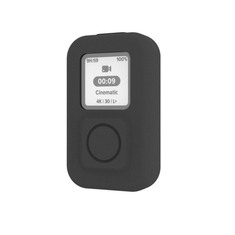 PULUZ Silicone Protective Case for GoPro HERO10 Black WiFi Remote(Black) - Silicone Cases by PULUZ | Online Shopping South Africa | PMC Jewellery | Buy Now Pay Later Mobicred