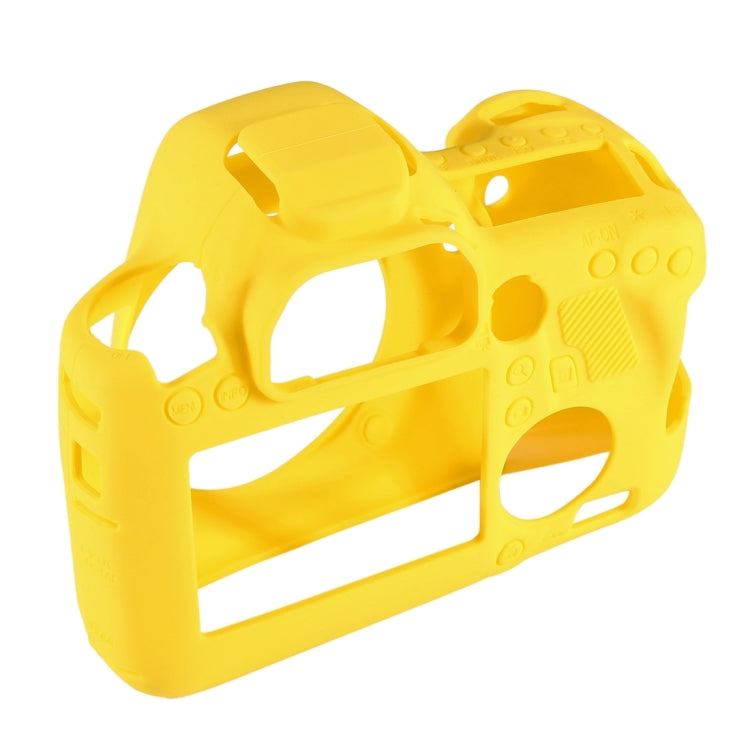 PULUZ Soft Silicone Protective Case for Canon EOS 6D(Yellow) - Protective Case by PULUZ | Online Shopping South Africa | PMC TechLife | Buy Now Pay Later Mobicred