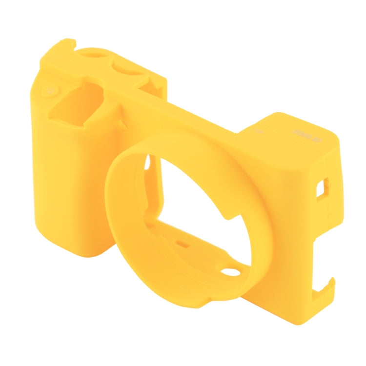 PULUZ Soft Silicone Protective Case for Sony ILCE-6000 / A6000(Yellow) - Protective Case by PULUZ | Online Shopping South Africa | PMC TechLife | Buy Now Pay Later Mobicred