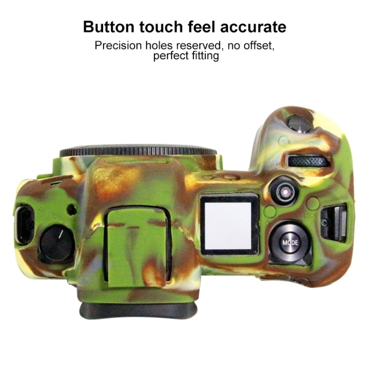 PULUZ Soft Silicone Protective Case for Canon EOS R(Camouflage) - Protective Case by PULUZ | Online Shopping South Africa | PMC TechLife | Buy Now Pay Later Mobicred