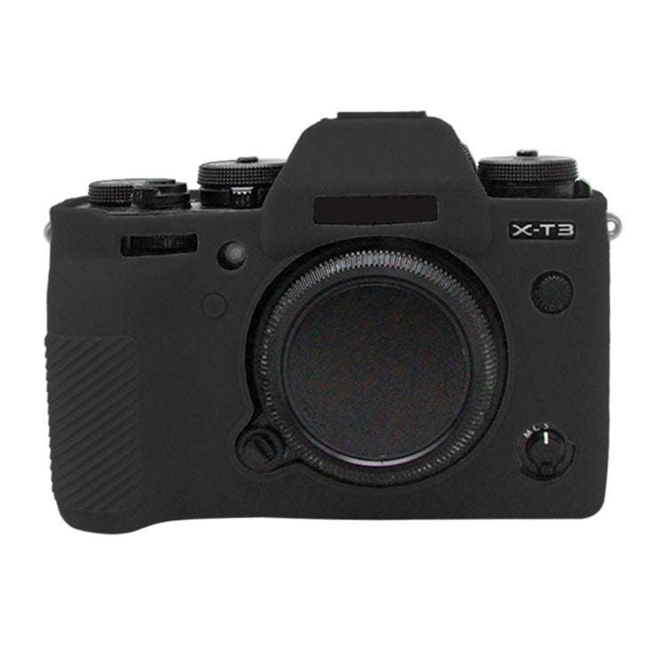 PULUZ Soft Silicone Protective Case for FUJIFILM XT3(Black) - Protective Case by PULUZ | Online Shopping South Africa | PMC Jewellery | Buy Now Pay Later Mobicred