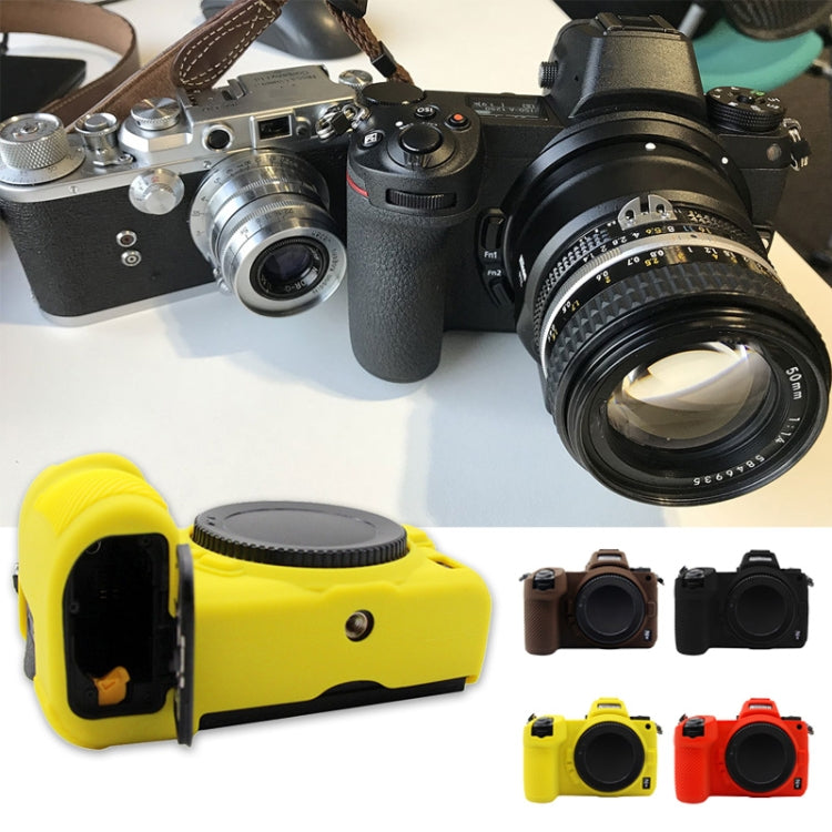 PULUZ Soft Silicone Protective Case for Nikon Z6 / Z7(Black) - Protective Case by PULUZ | Online Shopping South Africa | PMC Jewellery | Buy Now Pay Later Mobicred