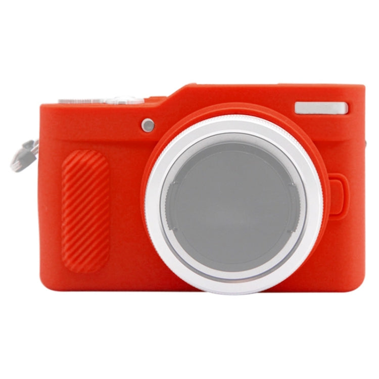 PULUZ Soft Silicone Protective Case for Panasonic Lumix GF10(Red) - Protective Case by PULUZ | Online Shopping South Africa | PMC TechLife | Buy Now Pay Later Mobicred