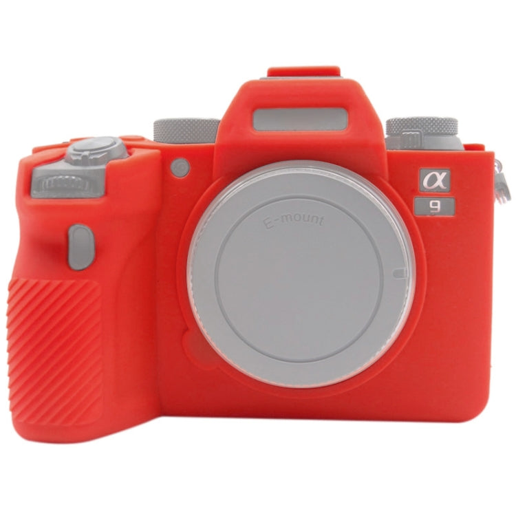 PULUZ Soft Silicone Protective Case for Sony ILCE-9M2/ Alpha 9 II / A92(Red) - free shipping - PMC TechLife - Order now!