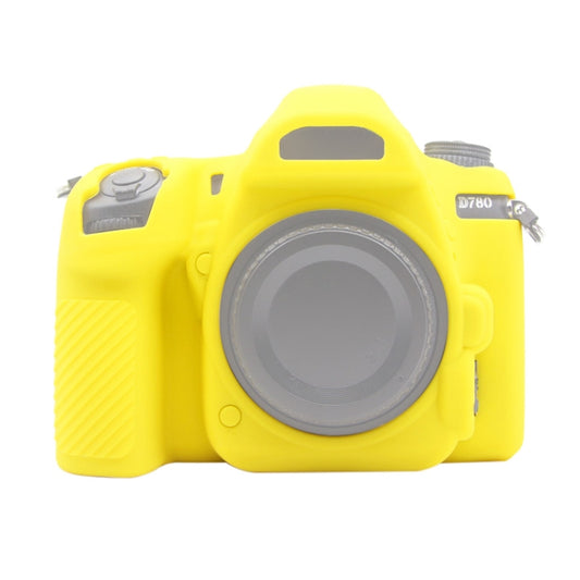 PULUZ Soft Silicone Protective Case for Nikon D780(Yellow) - Protective Case by PULUZ | Online Shopping South Africa | PMC Jewellery | Buy Now Pay Later Mobicred