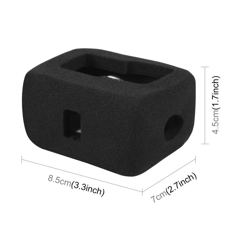For GoPro HERO13 Black PULUZ Foam Windshield Housing Case (Black) - free shipping - PMC TechLife - Order now!